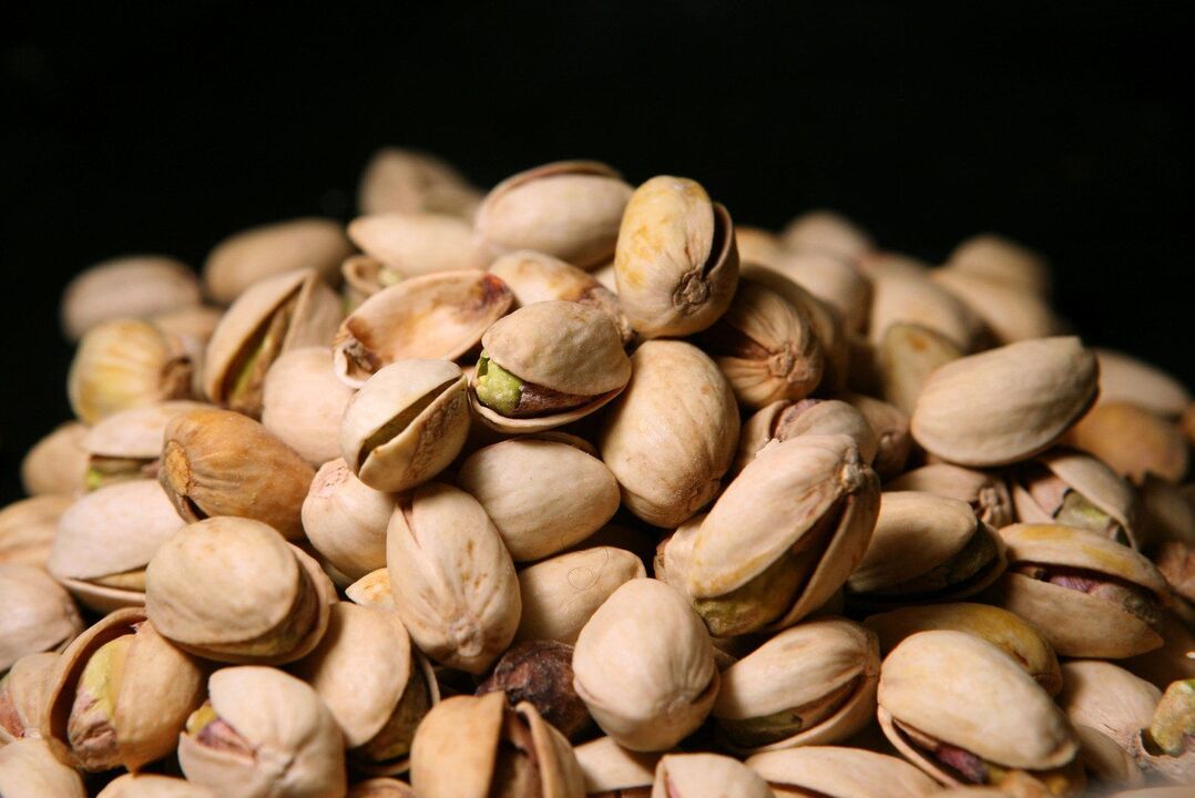 pistachios to improve potency
