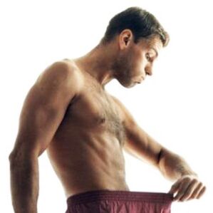 What substance is secreted in men when aroused